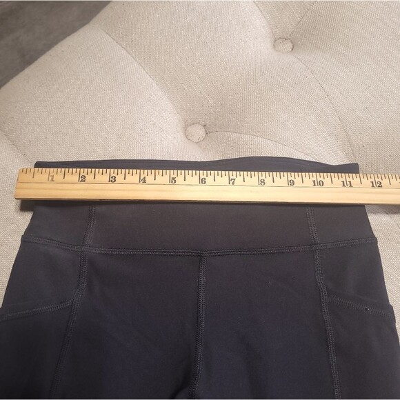 Lululemon Stuff Tight II Scalloped Reflective Dot Hem Cropped Leggings 4 - Picture 9 of 12